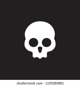 skull people logo icon template