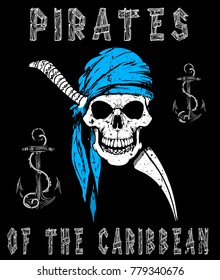 Skull Pirates Graphic Design