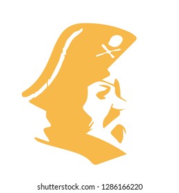 skull pirates vector illustration