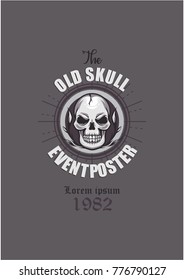Skull Poster Template