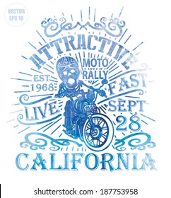 skull print art