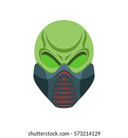 Skull protective mask. Hell defender. Terrible headache. skeleton head paintball helmet
