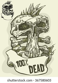 Skull punk. Dead.
