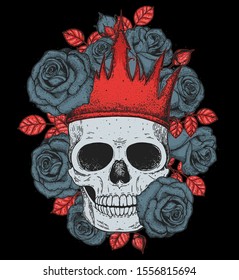 Skull Crown Roses High Res Stock Images Shutterstock - crown of roses roblox