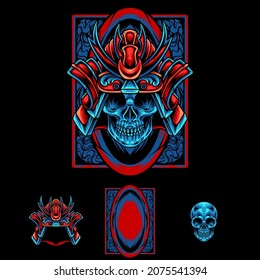 Skull Samurai Japan for your business or merchandise