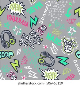 Motif abstrait pour les garçons.