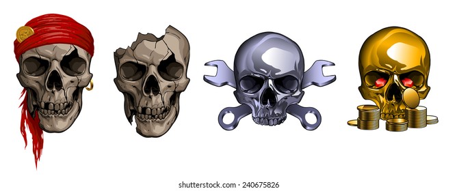 skull set