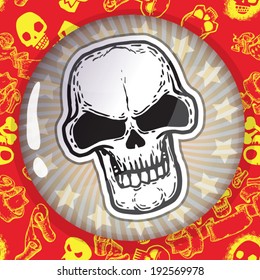 skull sign 