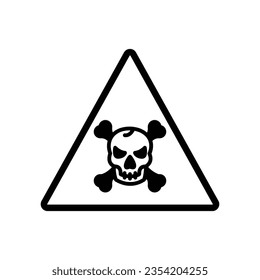 Skull sign vector icon which can easily modify or edit

