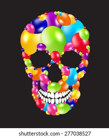 Skull Sign Vector Illustration EPS10