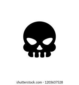 skull simple icon