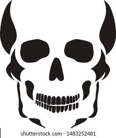 Skull Skeleton Skull Head Skull Skull Stock Vector (Royalty Free ...