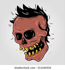 skull sketch