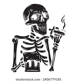 skull smoking cigars Smoking pipes have long been associated with sophistication, relaxation, and contemplation. Whether you're a seasoned pipe smoker