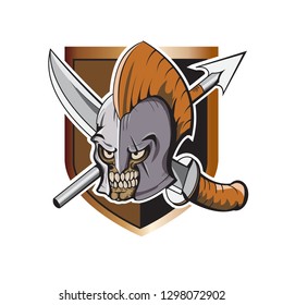 Skull of Spartan