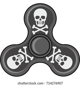 skull spinner