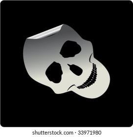 skull sticker