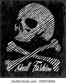 Skull T shirt Graphic Design