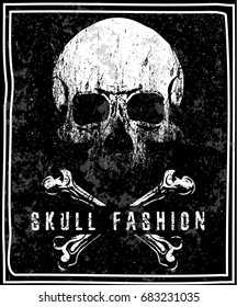 Skull T shirt Graphic Design