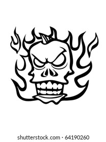 skull tattoo