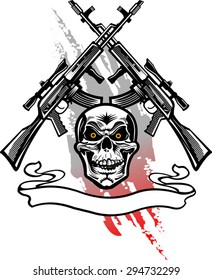 Skull tattoo Combat