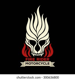 skull tattoo logo