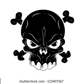 Skull tattoo Vector