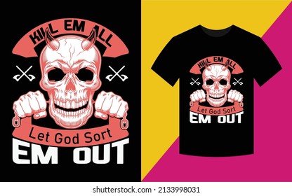 Skull T-Shirt High Quality is Unique Design.
