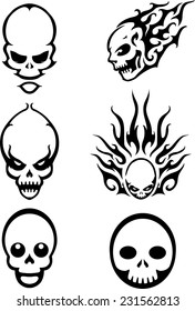 Skull Variation Set Icon
