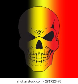 skull vector
