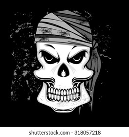 skull, vector