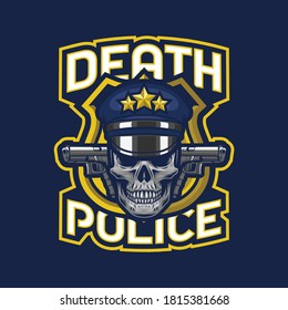 Skull-Vektorgrafiken für T-Shirt-Design