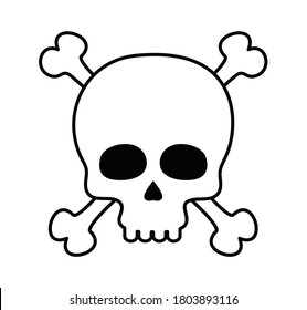 Clipart Cartoon Toxic Skull Icon Images Stock Photos Vectors Shutterstock