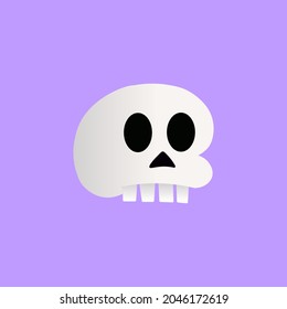 Skull vector clip art image
