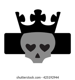 skull vector dead skeleton Halloween illustration cartoon