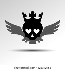 skull vector dead skeleton Halloween illustration cartoon