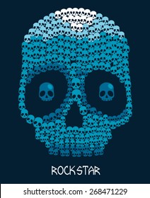 skull vector design