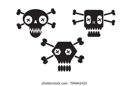 Skull vector design.