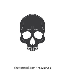 Skull Vector Design Illustration Template