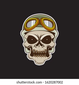 skull vector design for logos and backgrounds