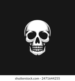 Skull vector. EPS 10 editable vector