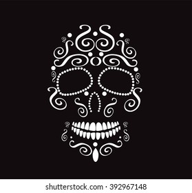 SKull vector for fashion design, tattoos or patterns