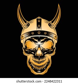 Skull Vector Graphic Design Illustration