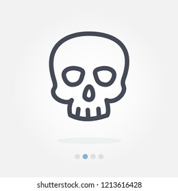 skull vector icon