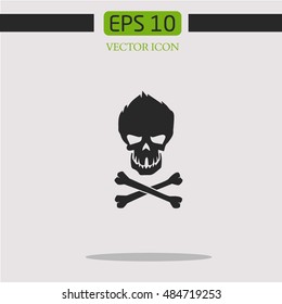 skull vector icon