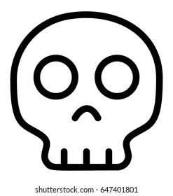 Skull Vector Icon