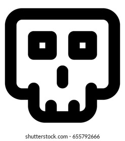 Skull Vector Icon