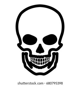 Skull Vector Icon 