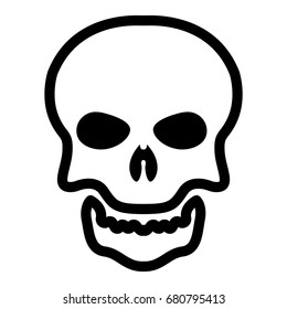 Skull Vector Icon 