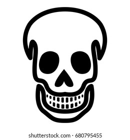 Skull Vector Icon 